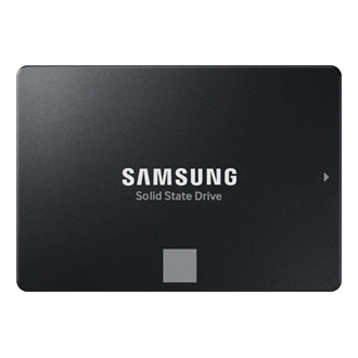 870 EVO SATA 2.5" SSD Front Black 