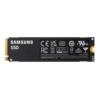 990 PCIe 4.0 NVMe M.2 SSD Back Black 