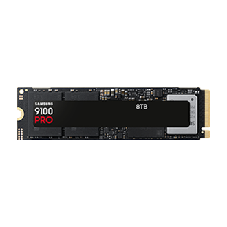9100 PRO PCIe®5.0 NVMe™ M.2 SSD Front Black 