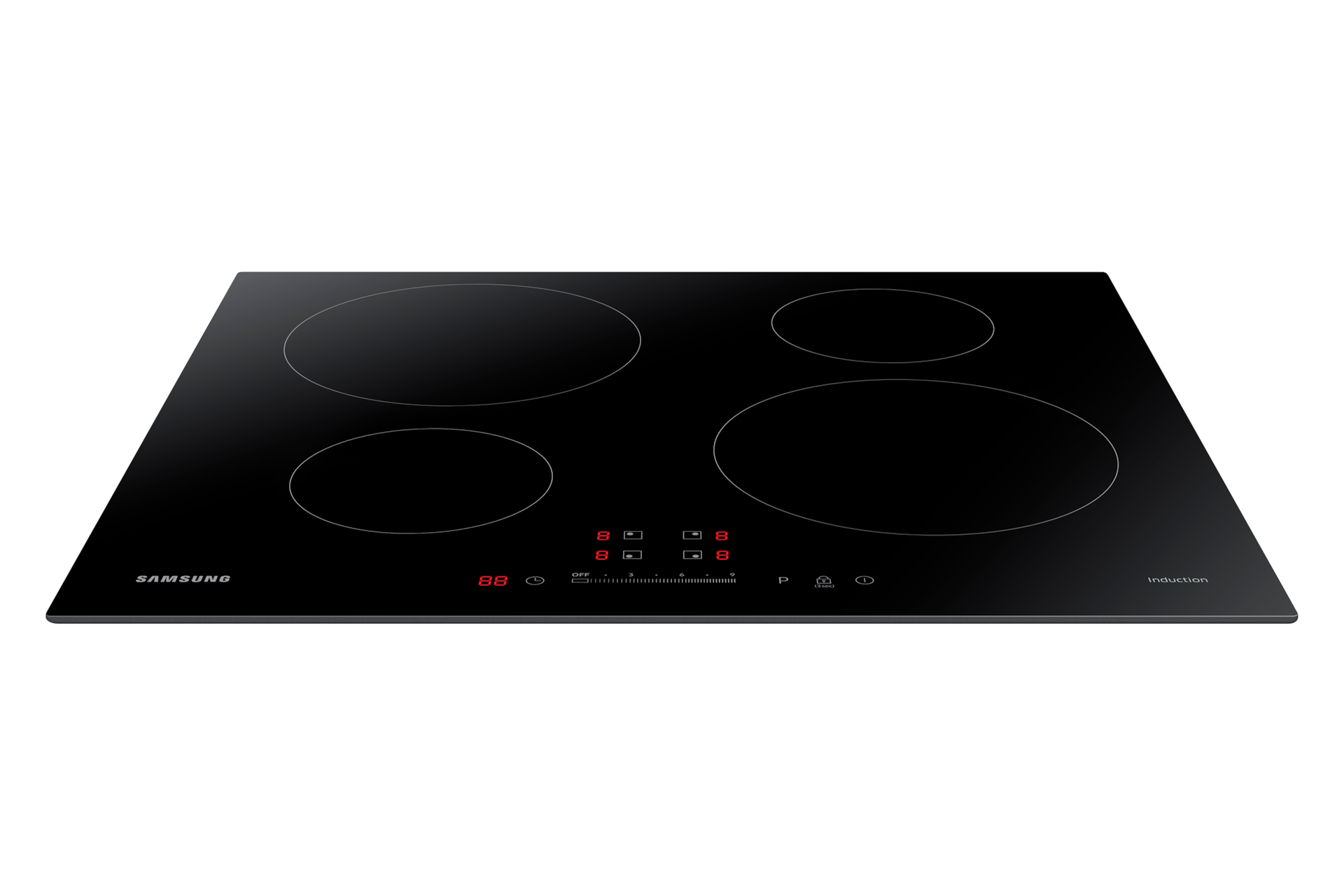 front-overhead black