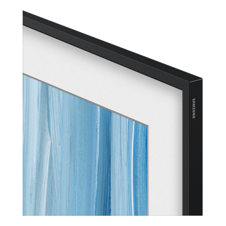 {size"} The Frame Pro LS03HW 4K Samsung Vision AI Smart TV (2026) Detail Black Modern Frame Design with Wireleess One Connect