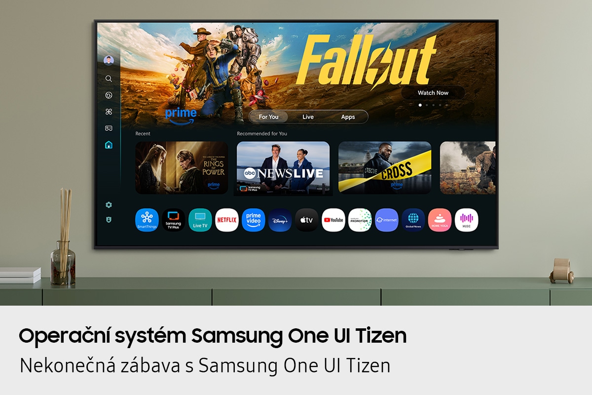 75" QLED Q6F 4K Vision AI Smart TV (2025) Black