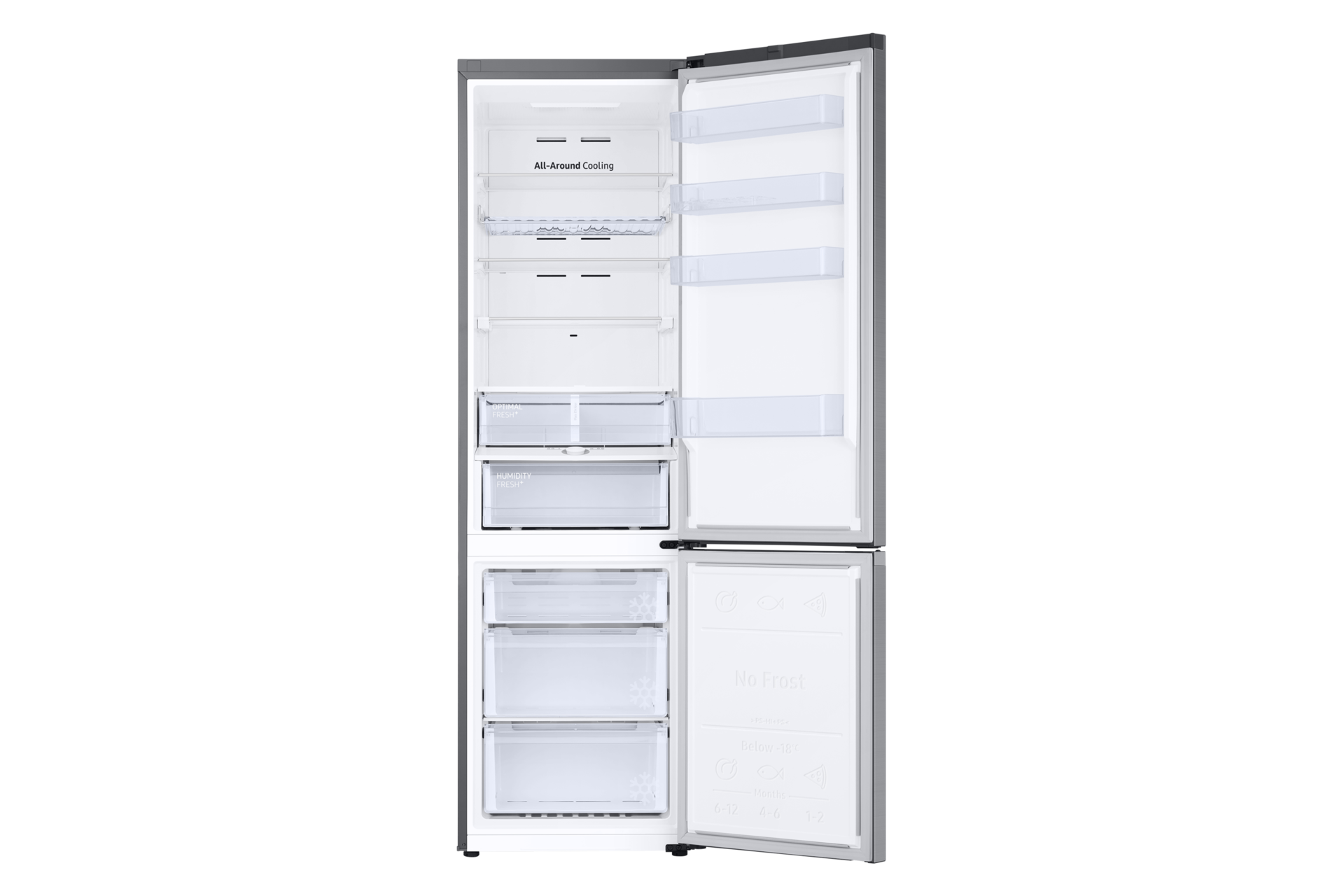 front-open-without-food Refined Inox