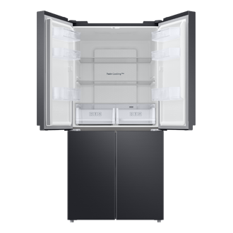 Chladnička French Door 488 ℓ Série RF4000TM s Wifi RF48A400EB4/EO Front-Open2 Black 