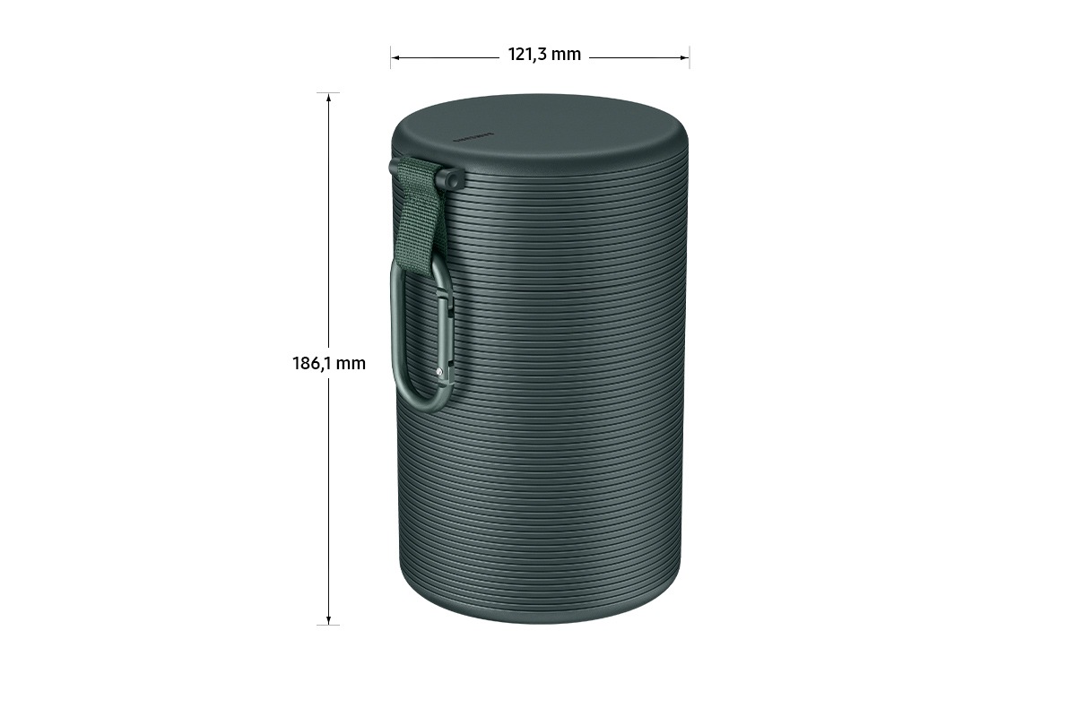 Dimension of Samsung The Freestyle Case VG-SCLA00G ( 121,3 × 186,1 mm)