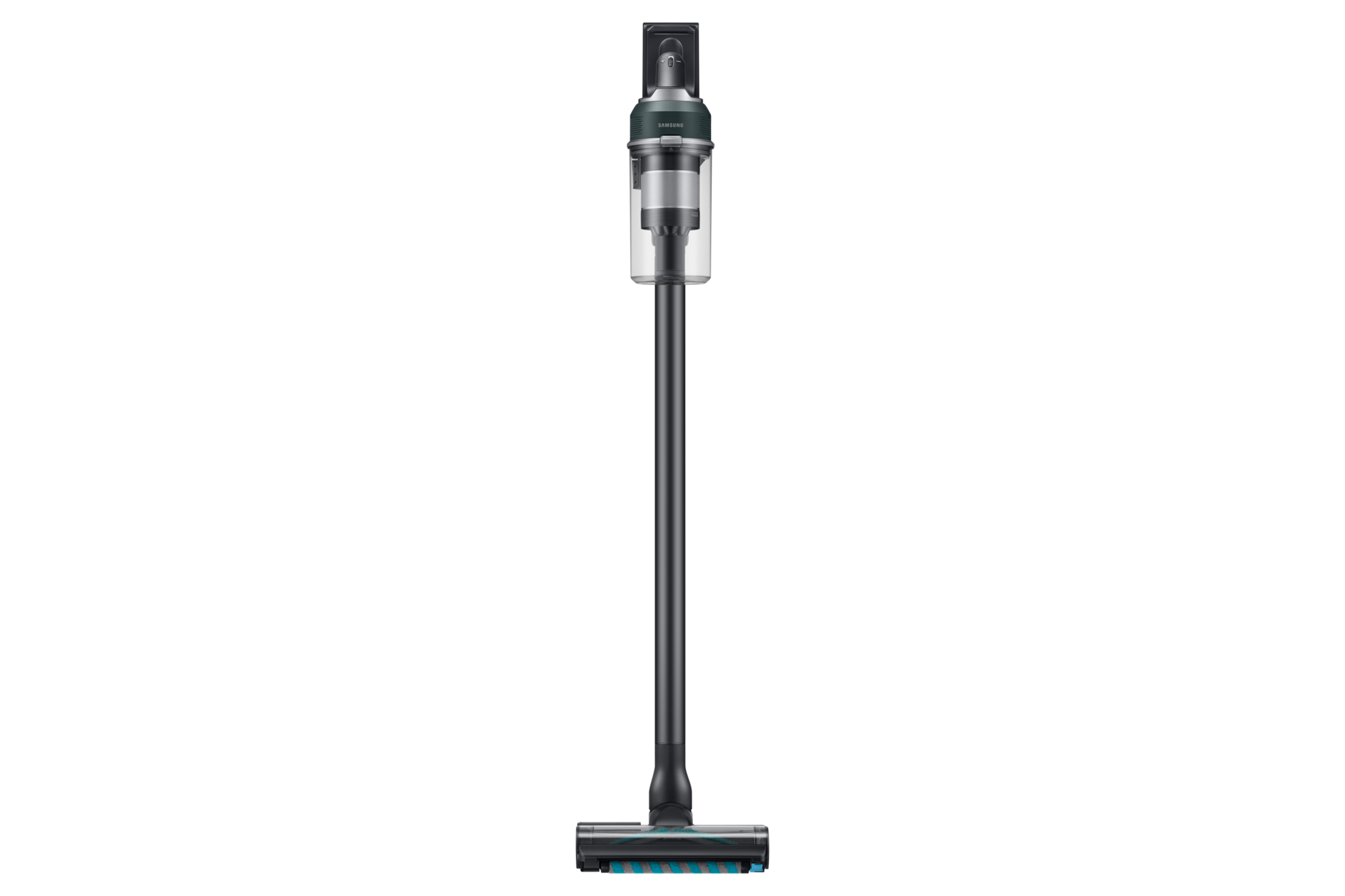 Jet 85S Stick VC 250W / 60 Min. 2.43kg with the Slim LED Brush Front1 Phantom Green 