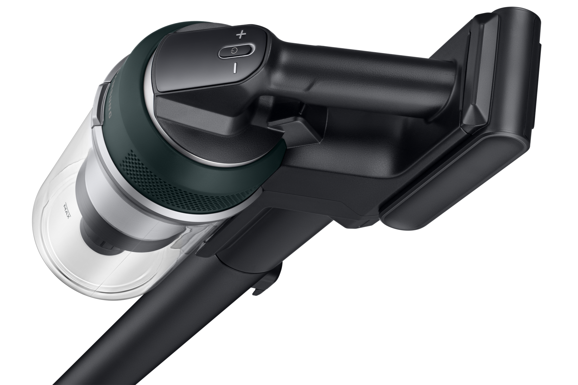 Jet 85S Stick VC 250W / 60 Min. 2.43kg with the Slim LED Brush Dynamic2 Phantom Green 