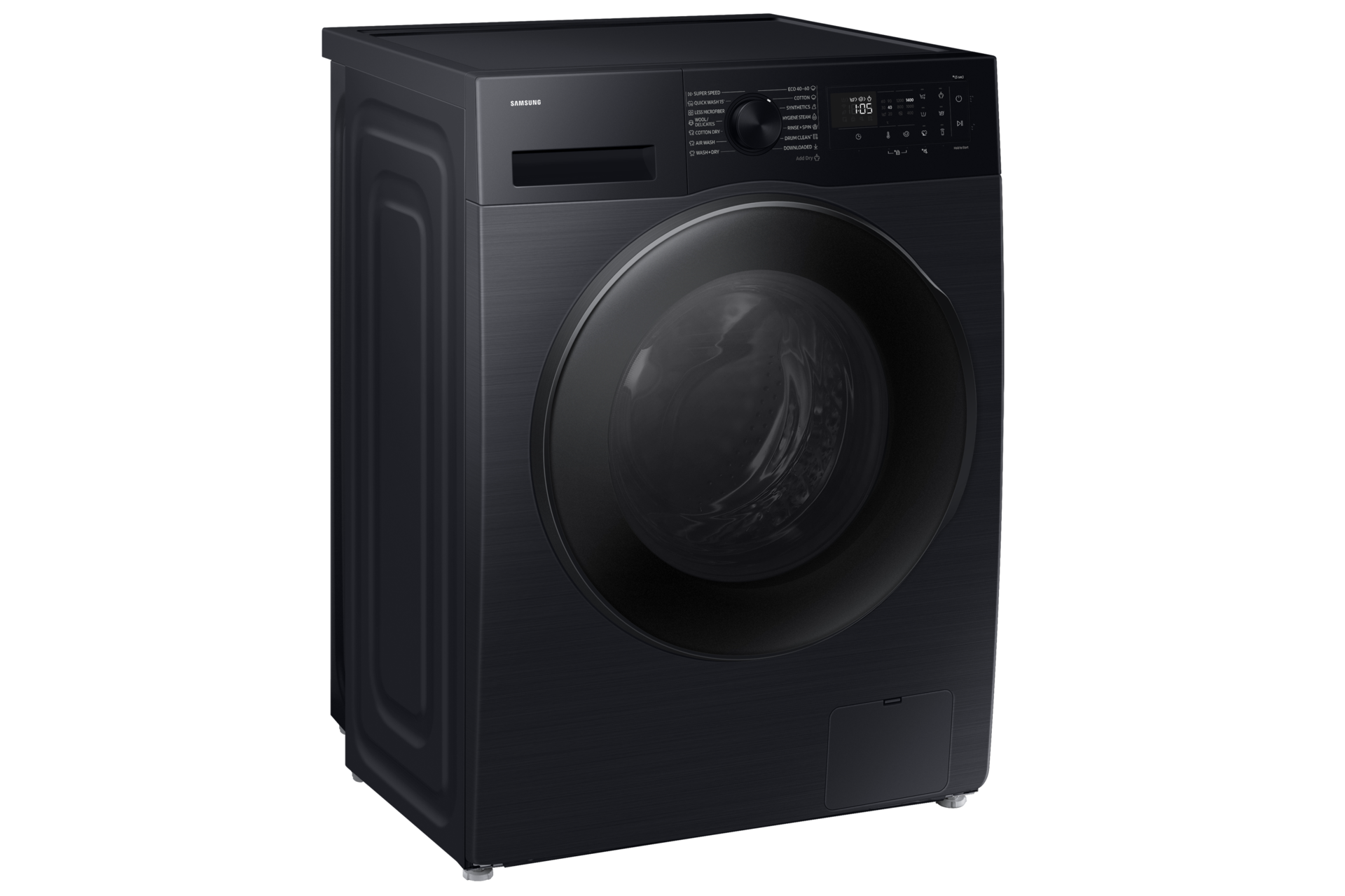 9/5kg Úzká Pračka se sušičkou s AI Energy Režimem a AI Ecobubble™ L-Perspective Black 