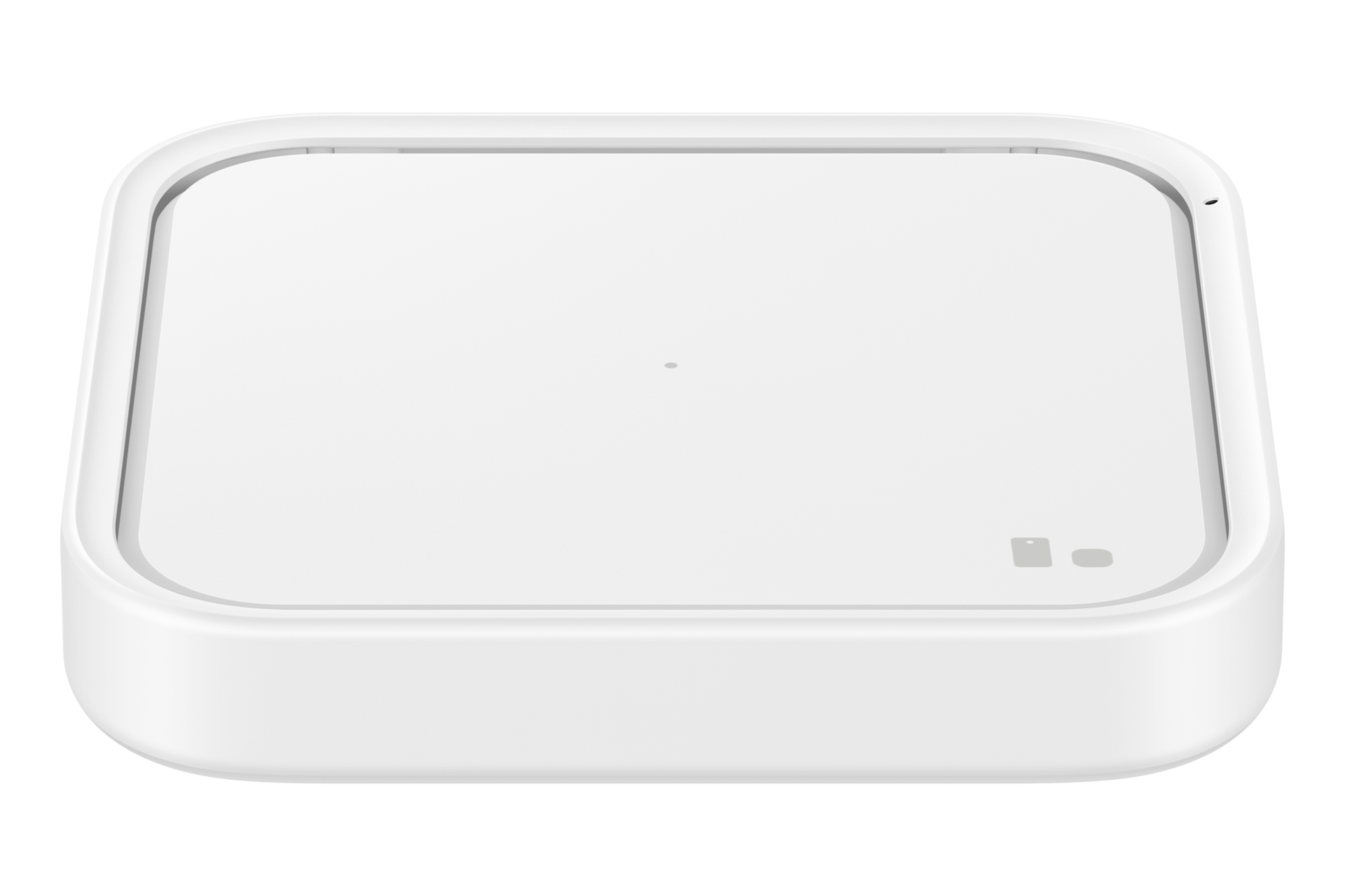 Samsung Wireless Charger Pad mit Schnellladeadapter EP-P2400T White
