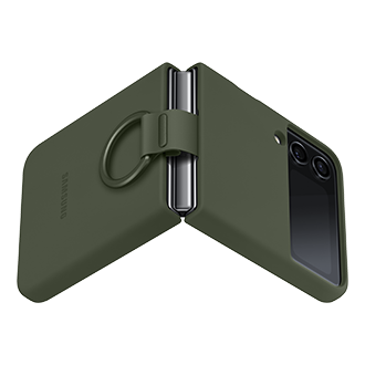 Silicone Cover with Ring EF-PF721 für das Galaxy Z Flip4