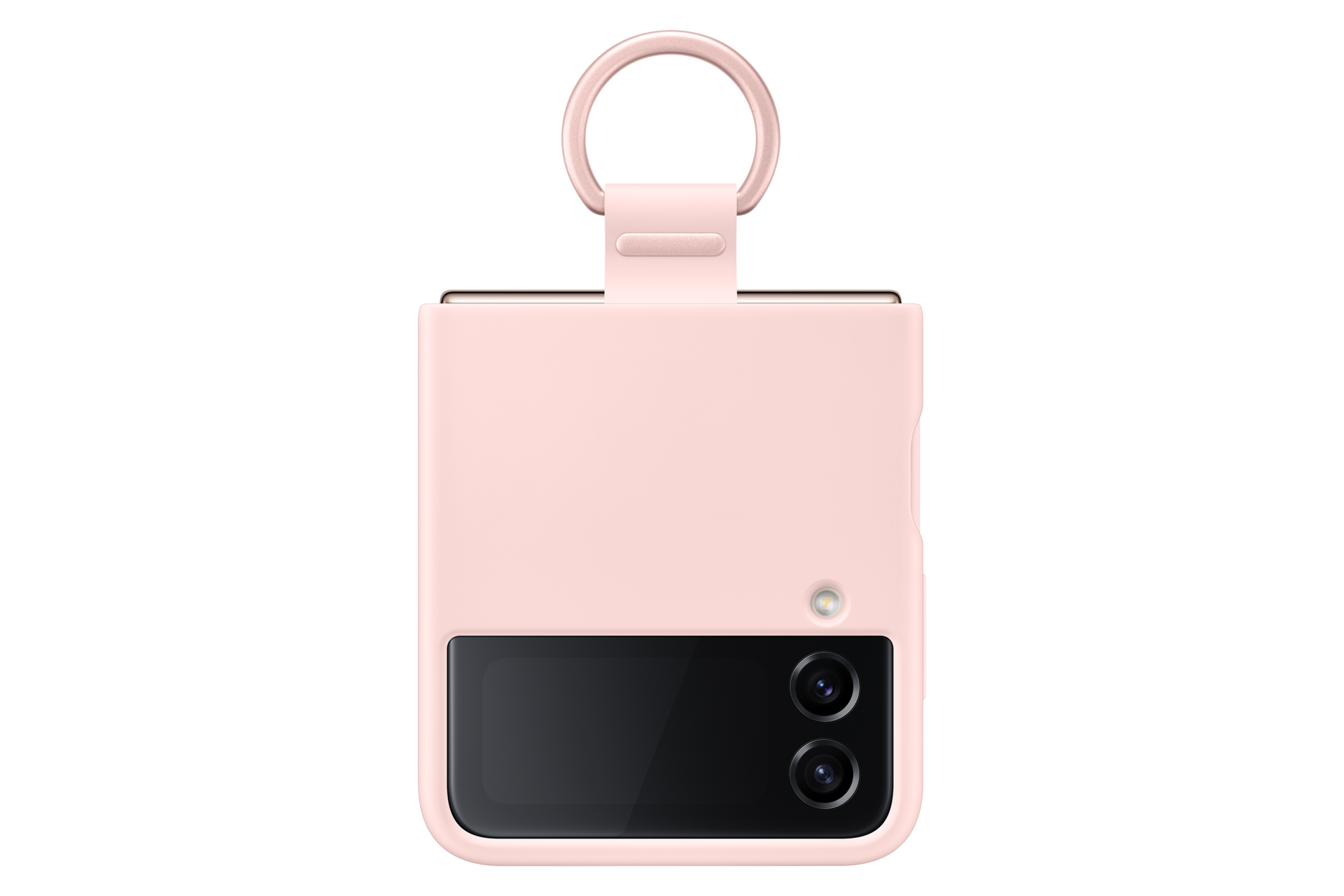 Samsung Silicone Cover with Ring EF-PF721 für das Galaxy Z Flip4 Pink