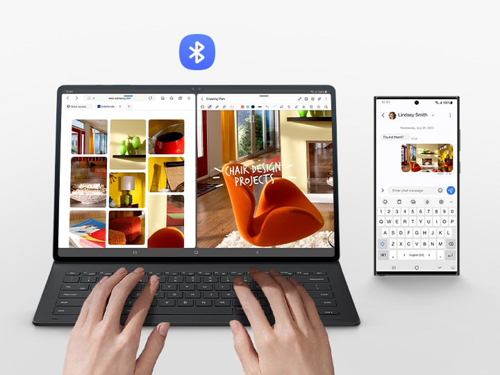 Book Cover Keyboard Slim | Samsung Galaxy Tab S9 Ultra | Samsung DE