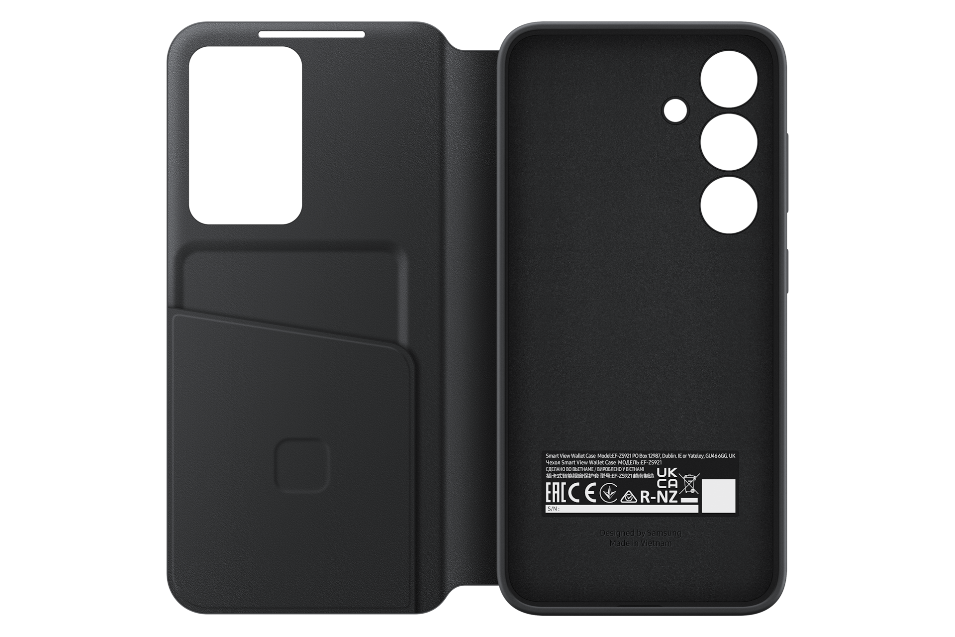 front-open Black