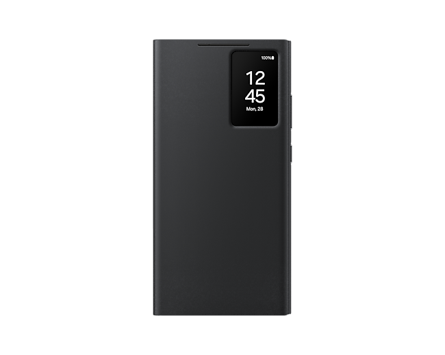 Smart View Wallet Case für das Galaxy S24 Ultra Black