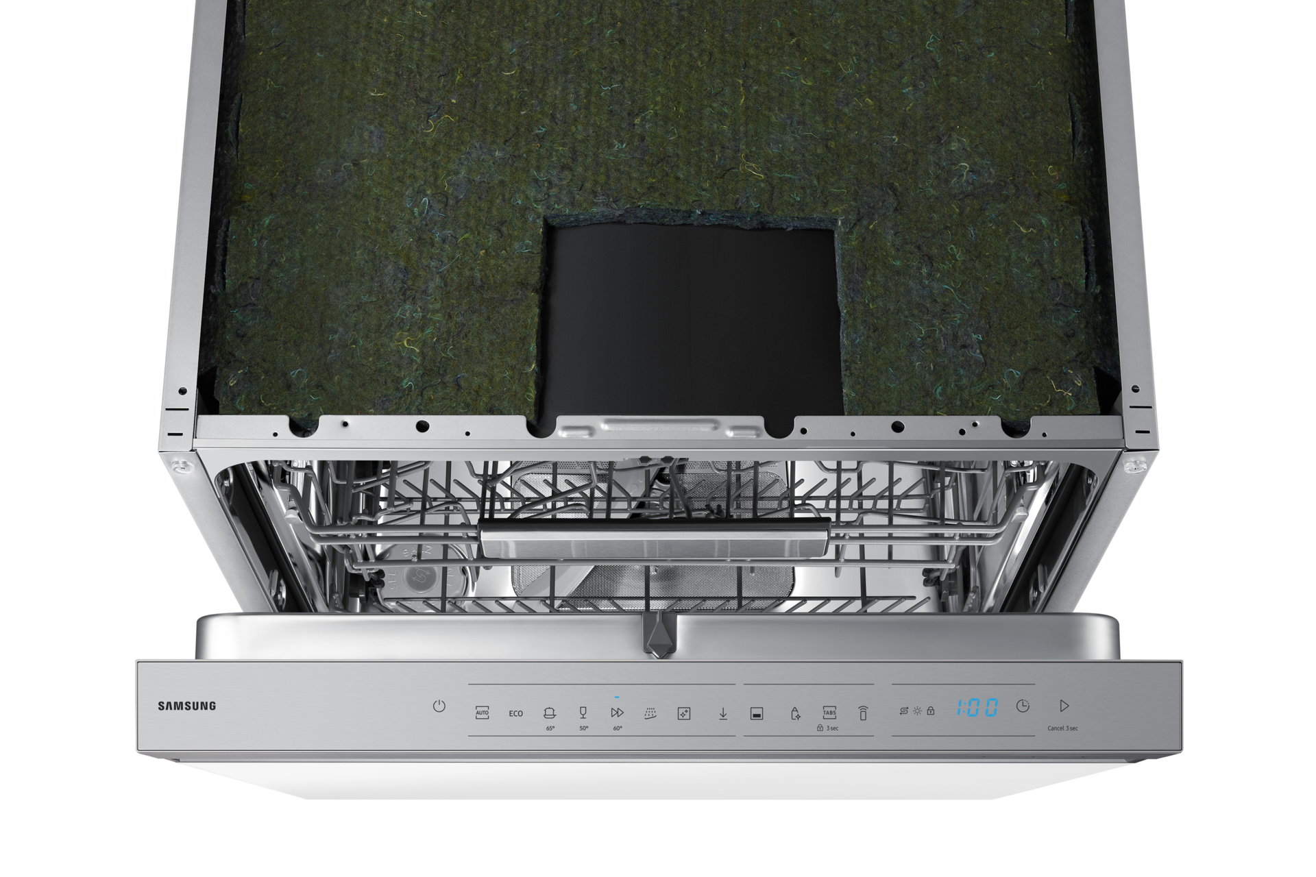 Teilintegrierter Geschirrspüler mit Festtürtechnik, 60 cm, EEK: C, 14 Maßgedecke Control-Panel White 