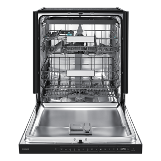 DW80H Teilintegrierbarer Geschirrspüler mit Festtürtechnik, 60 cm,  EEK: A, 14 Maßgedecke Front-Open2 White 