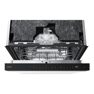 DW80H Teilintegrierbarer Geschirrspüler mit Festtürtechnik, 60 cm,  EEK: A, 14 Maßgedecke Control-Panel White 