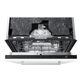 DW80H73WBB0U1, Geschirrspüler 60 cm, Vollintegrierbar mit Festtürtechnik, EEK: B, 14 Maßgedecke, 42 dB(A) Control-Panel White 