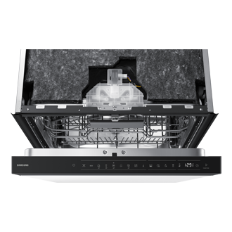 DW80H Teilintegrierbarer Geschirrspüler mit Festtürtechnik,  60 cm, EEK: B, 14 Maßgedecke Control-Panel White 