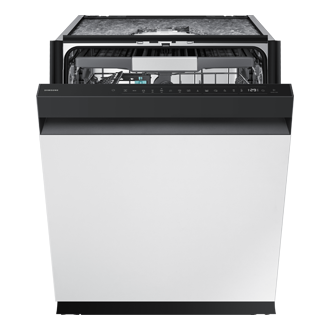 DW90H Teilintegrierbarer Geschirrspüler mit Festtürtechnik, 60 cm, EEK: A-20%, 14 Maßgedecke Front-Open White 