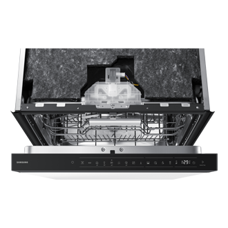 DW90H Teilintegrierbarer Geschirrspüler mit Festtürtechnik, 60 cm, EEK: A-20%, 14 Maßgedecke Control-Panel White 