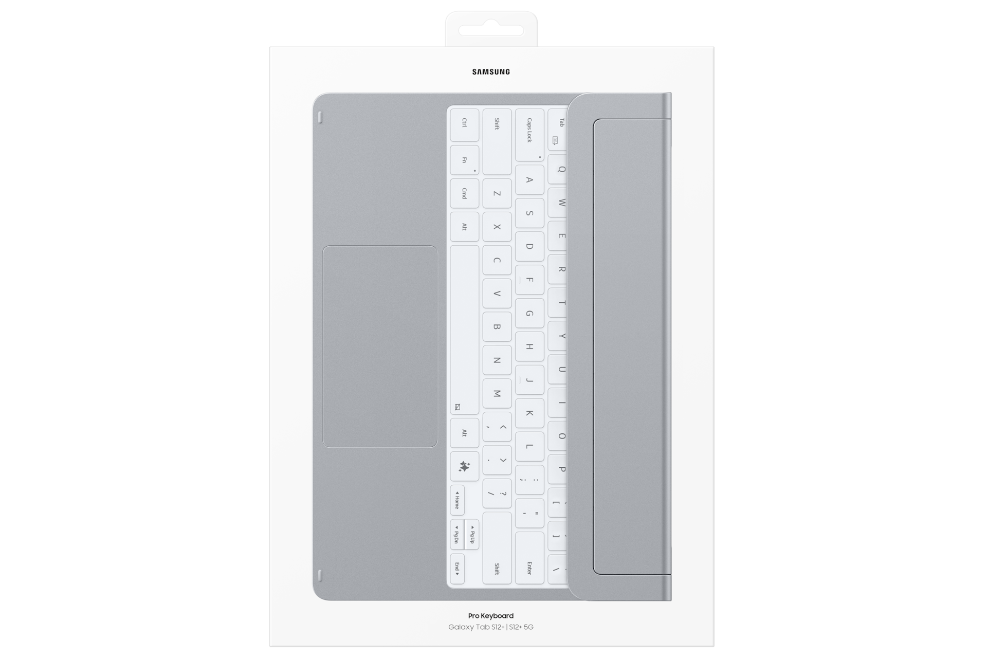 Pro Keyboard for Galaxy Tab S12+ Package Silver 