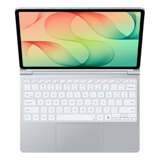 Pro Keyboard for Galaxy Tab S12+ Dynamic2 Silver 