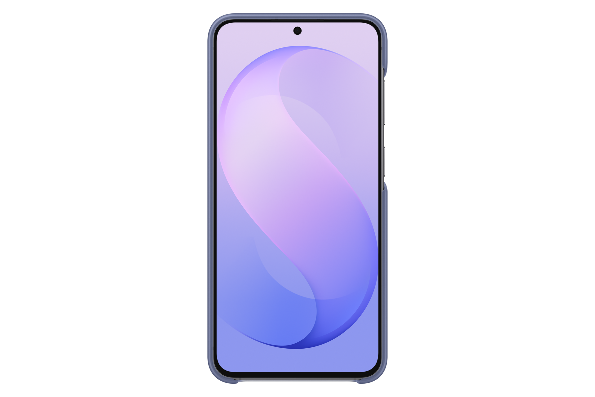 Galaxy S26 FE Silicone Magnet Case Back Blue Violet 
