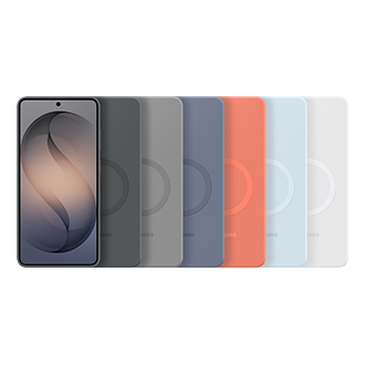 Silicone Magnet Case für das Galaxy S26 Ultra Set-Cut Black 