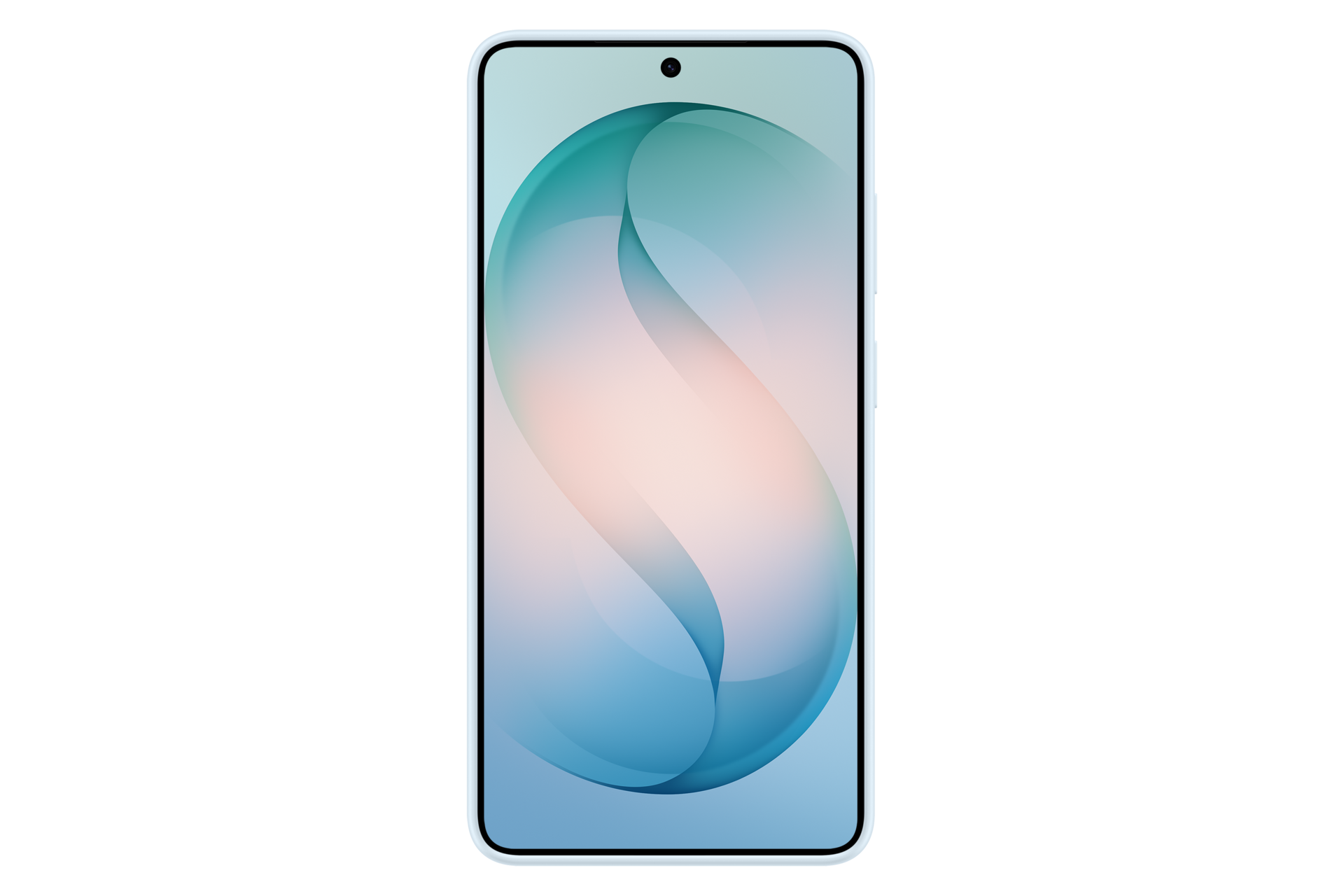 Silicone Magnet Case für das Galaxy S26 Ultra Back Light Blue 