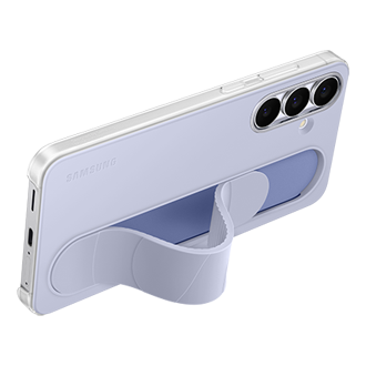 Standing Grip Case für das Galaxy S25 FE Dynamic Light Blue 