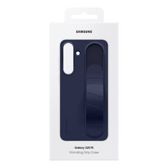 Standing Grip Case für das Galaxy S25 FE Package Mystic Blue 