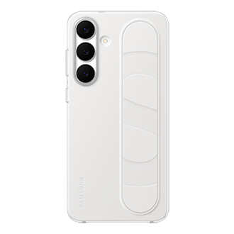 Standing Grip Case für das Galaxy S25 FE Front White 
