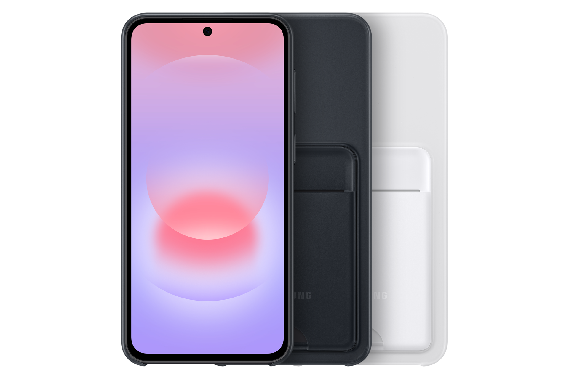 Card Slot Case für das Galaxy A37 5G Set Black 