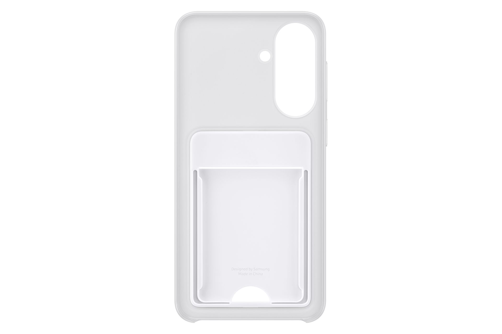 Card Slot Case für das Galaxy A57 5G Back2 Light Gray 