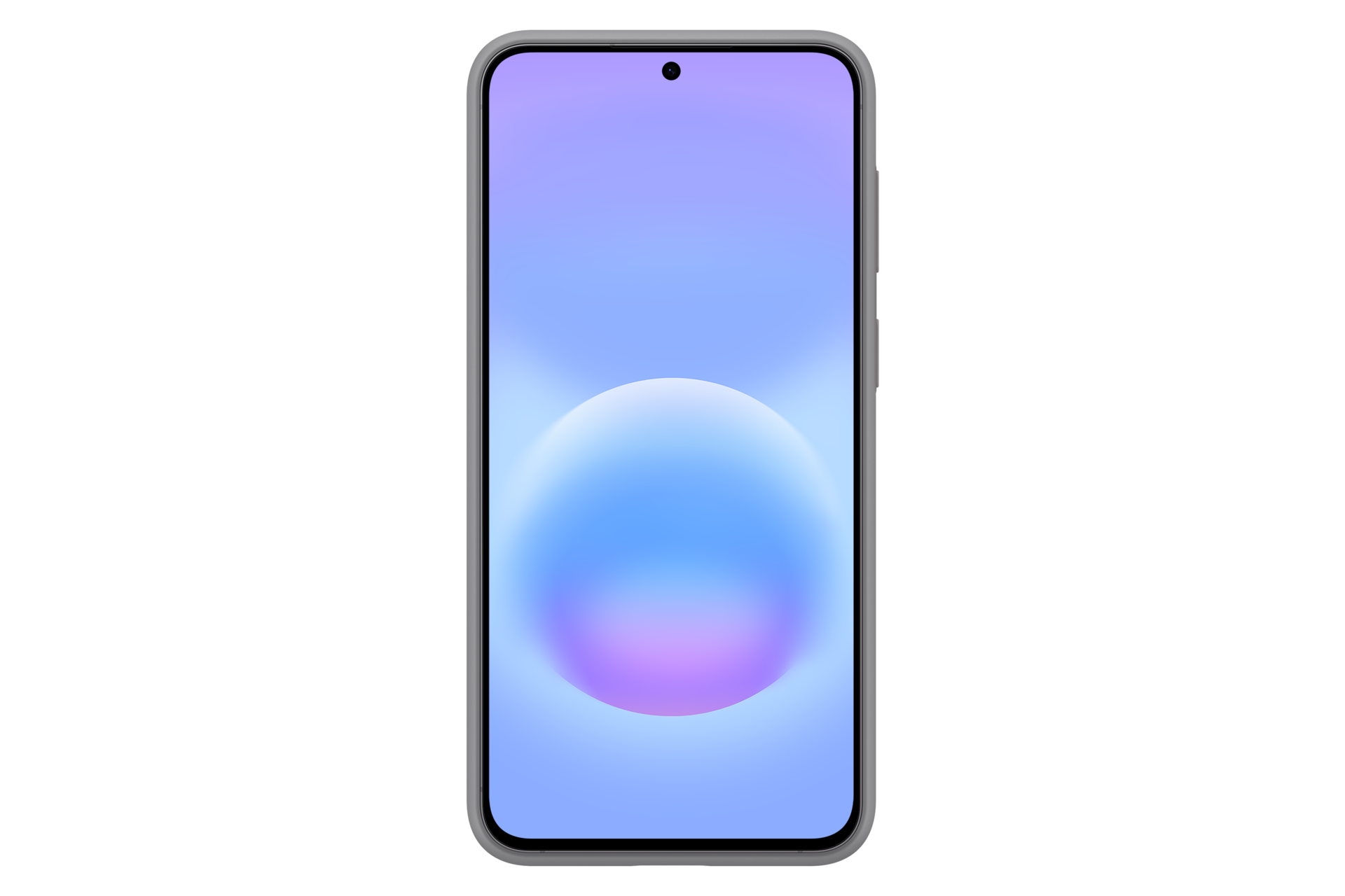 Silicone Case für das Galaxy A57 5G Back Gray 