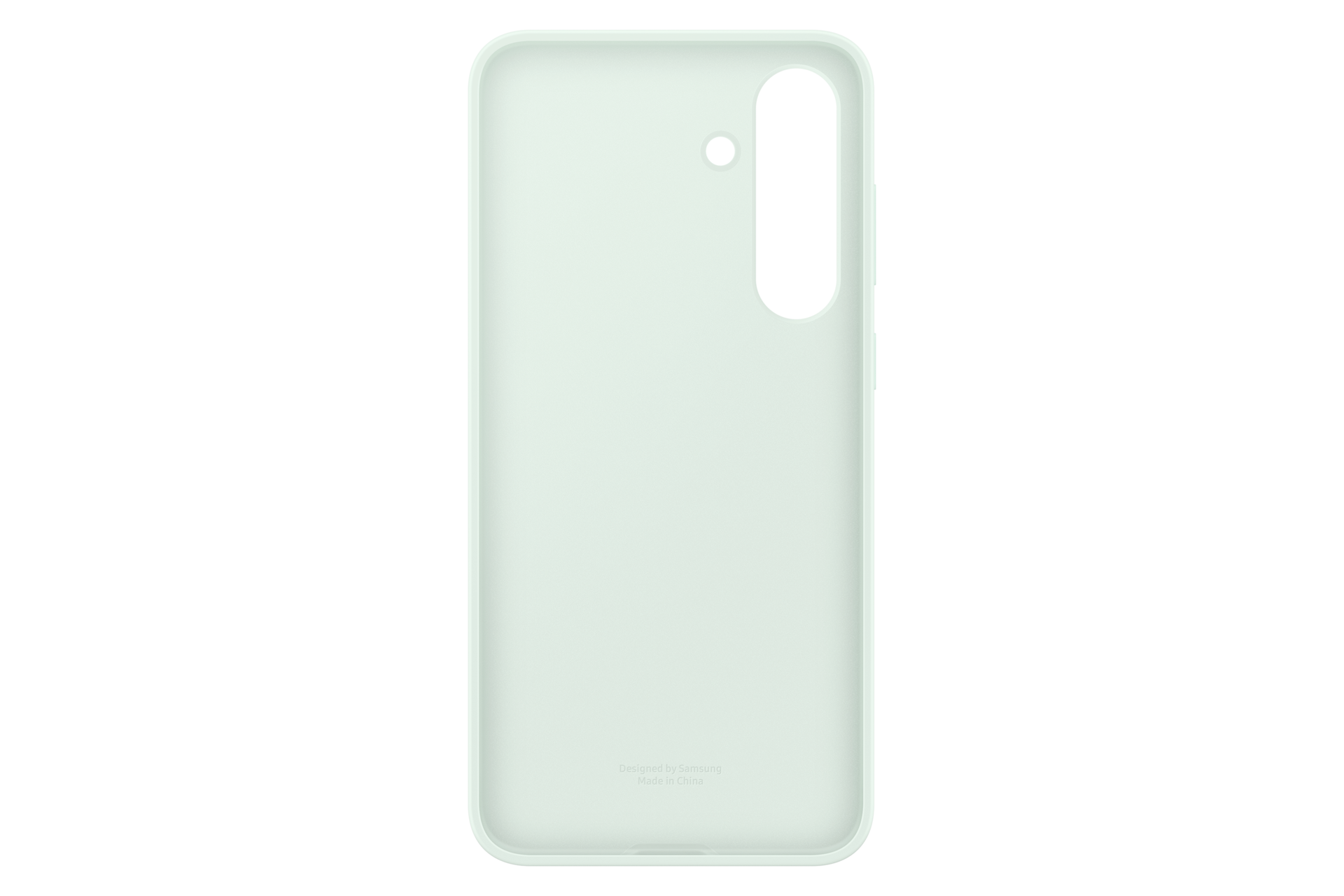 Silicone Case für das Galaxy S25 FE Back2 Mint 