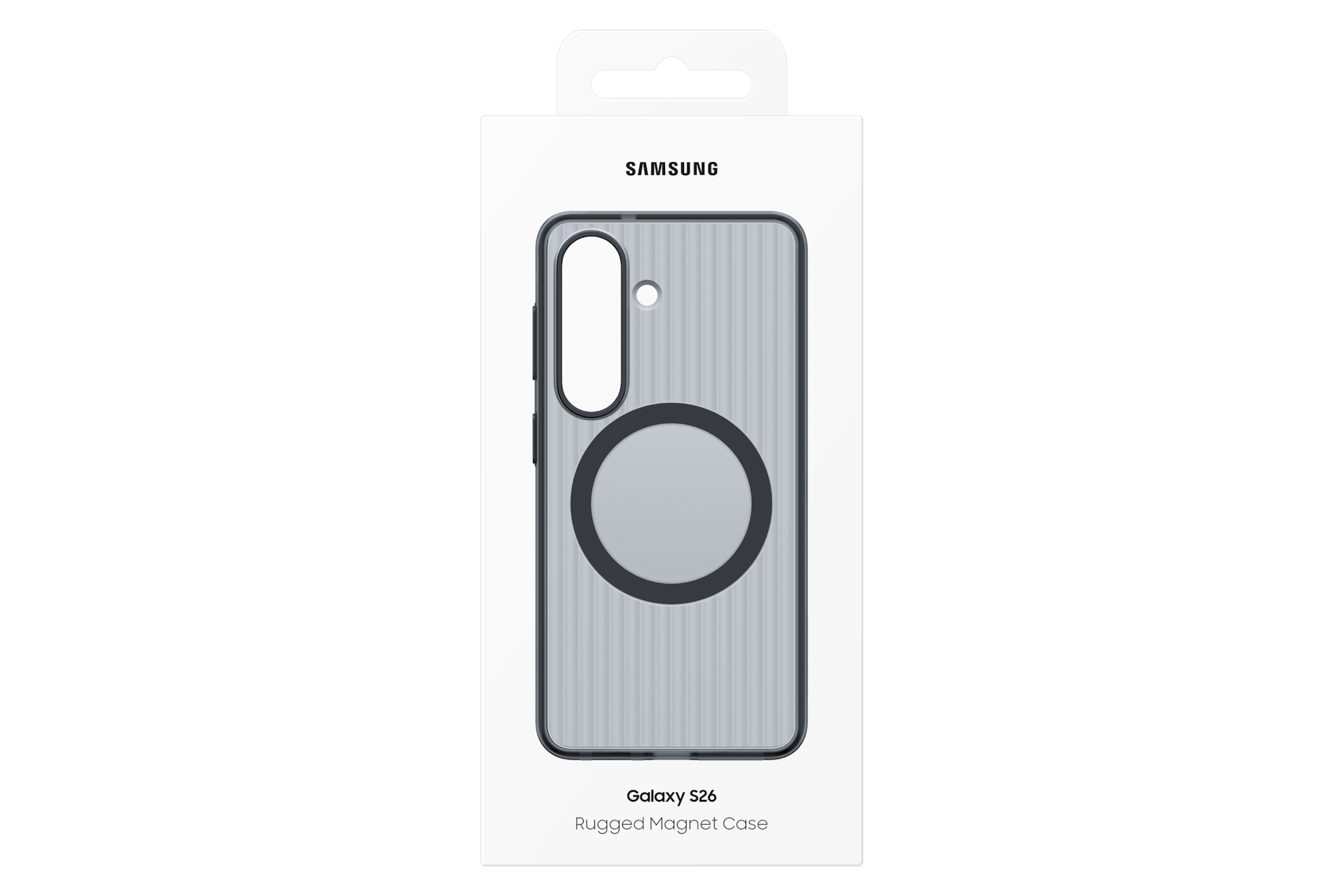 Rugged Magnet Case für das Galaxy S26 Package Black 