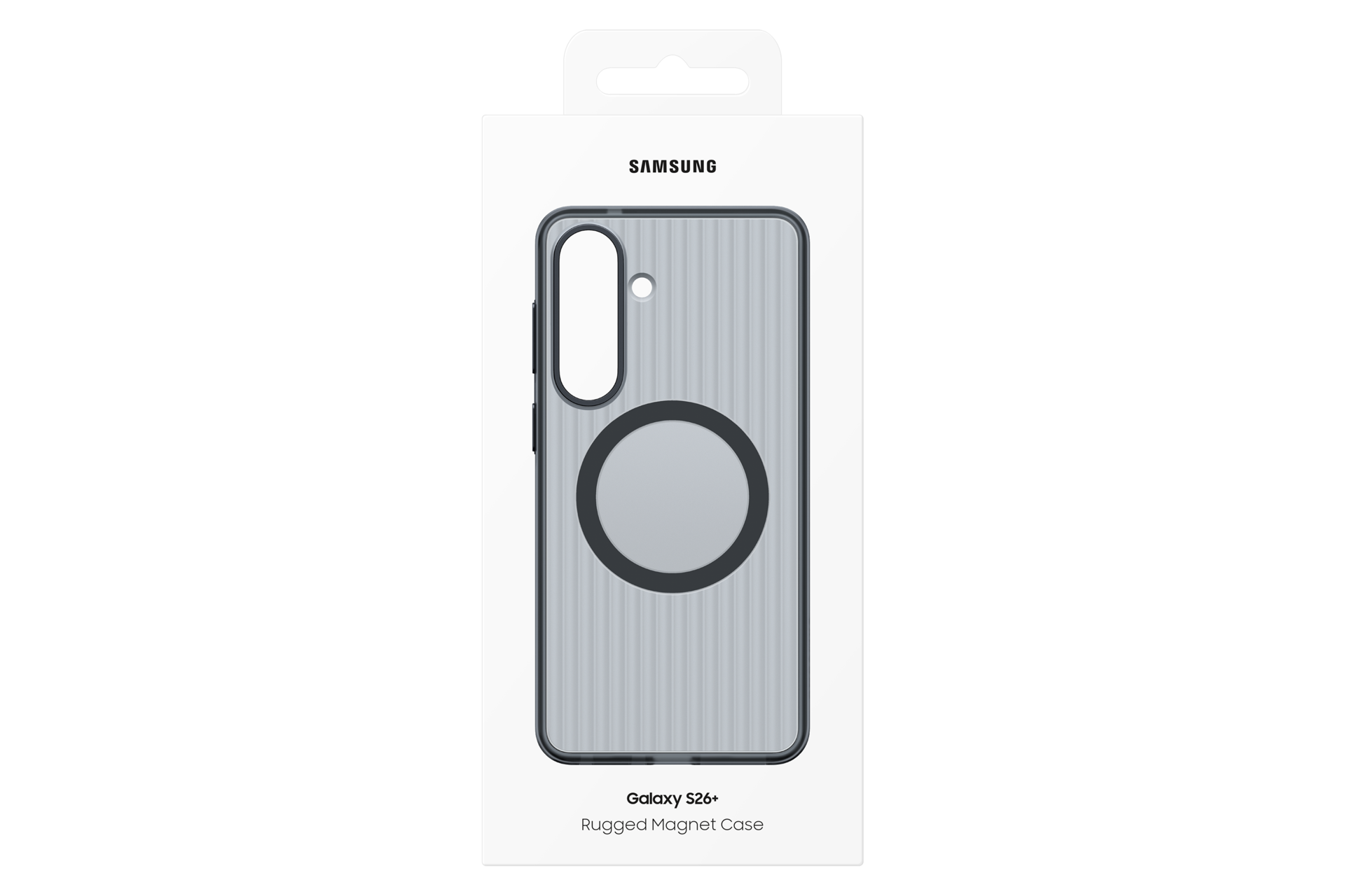 Rugged Magnet Case für das Galaxy S26+ Package Black 