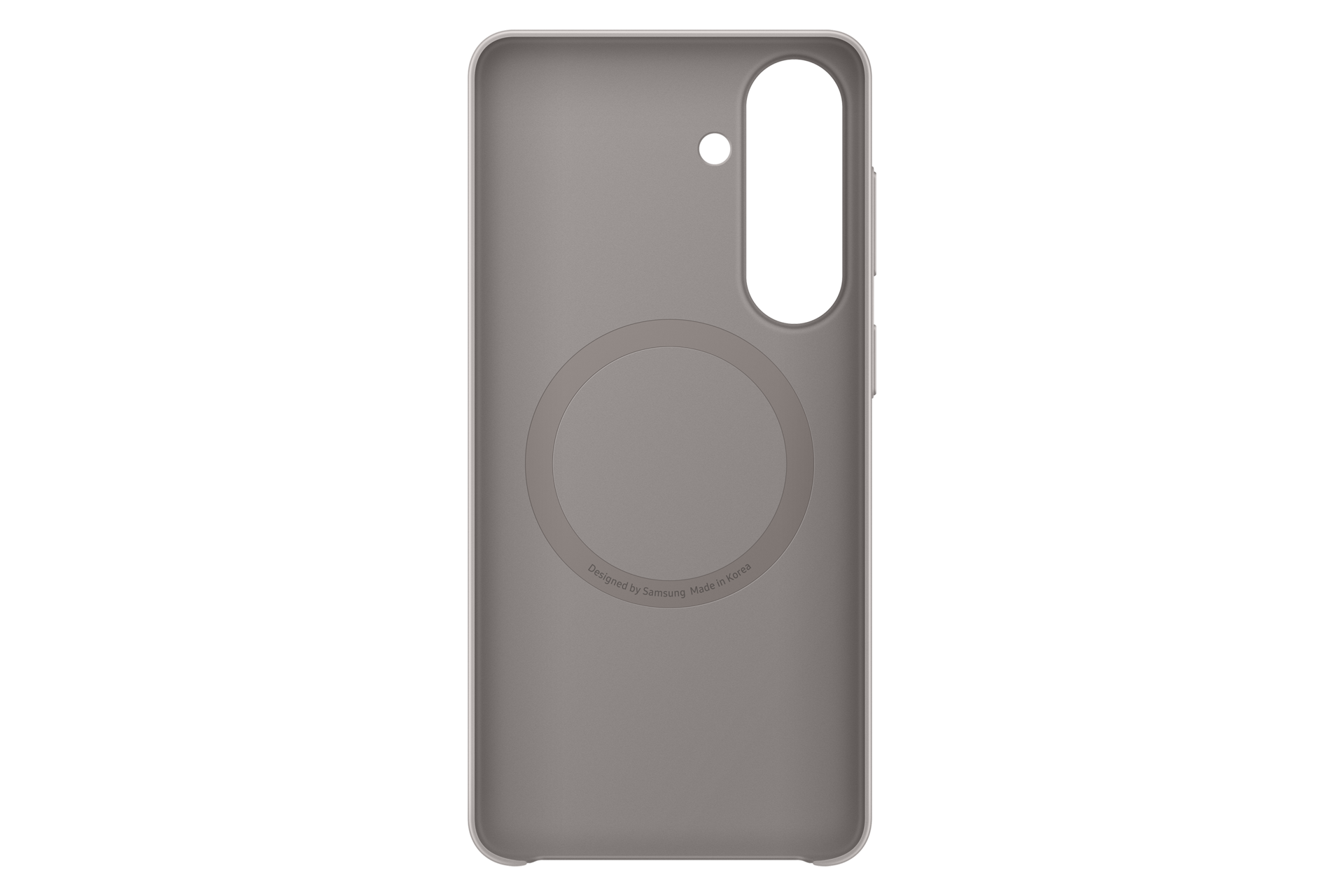 Slim Magnet Case für das Galaxy S26+ Back Gray 