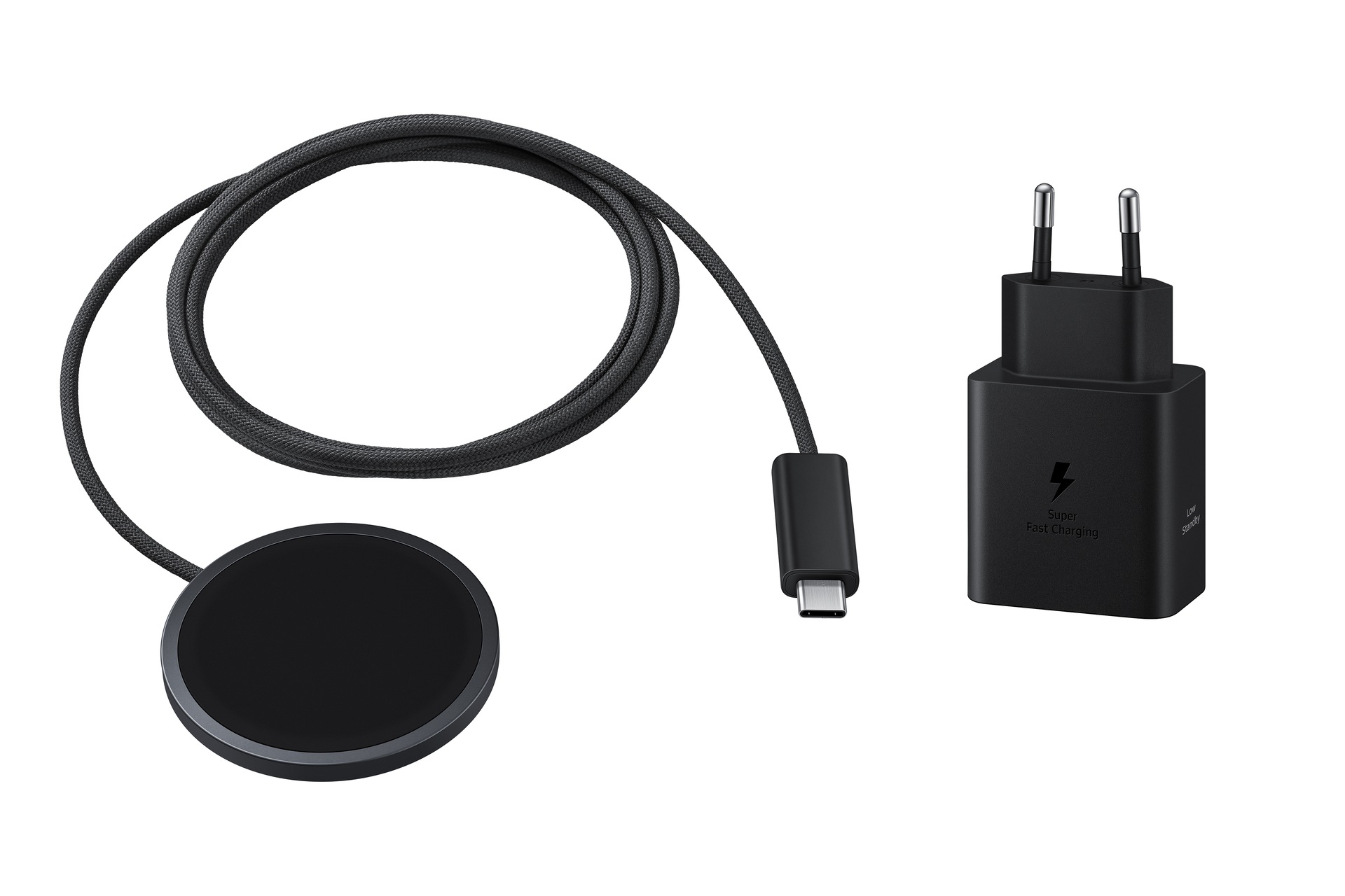 Magnet Wireless Charger 25 W mit Schnellladeadapter 45 W Dark Gray