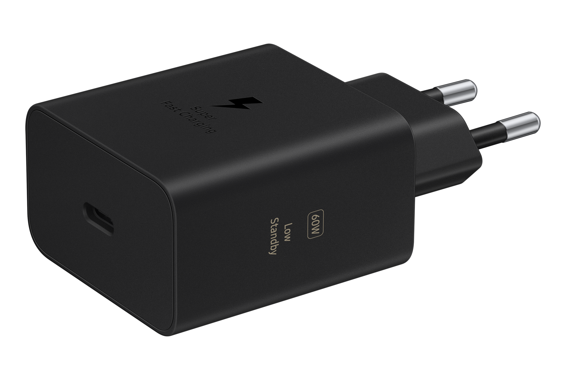 Schnellladeadapter 60 Watt L-Perspective Black 