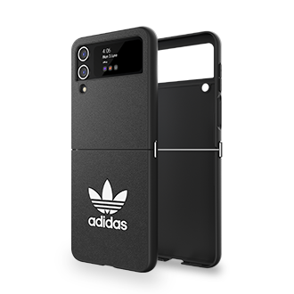 TLF adidas Originals Moulded Case fur das Galaxy Z Flip4 Black Samsung Deutschland