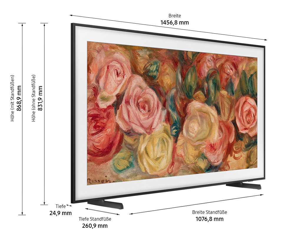 dimensionen frame 
