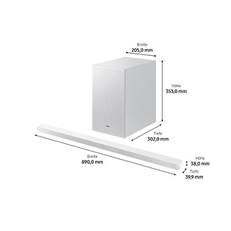 dimension soundbar 