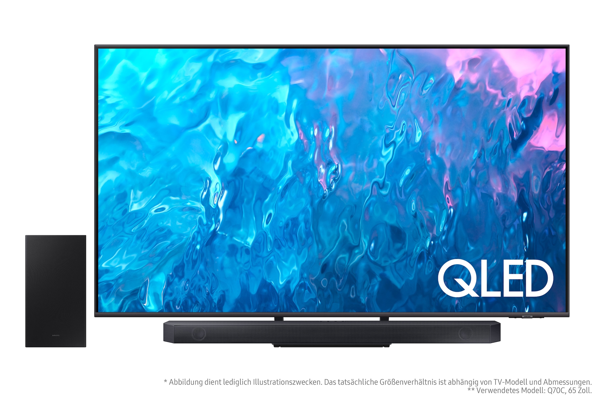 + 4K QLED Q70C Samsung HW-Q610GC 65\