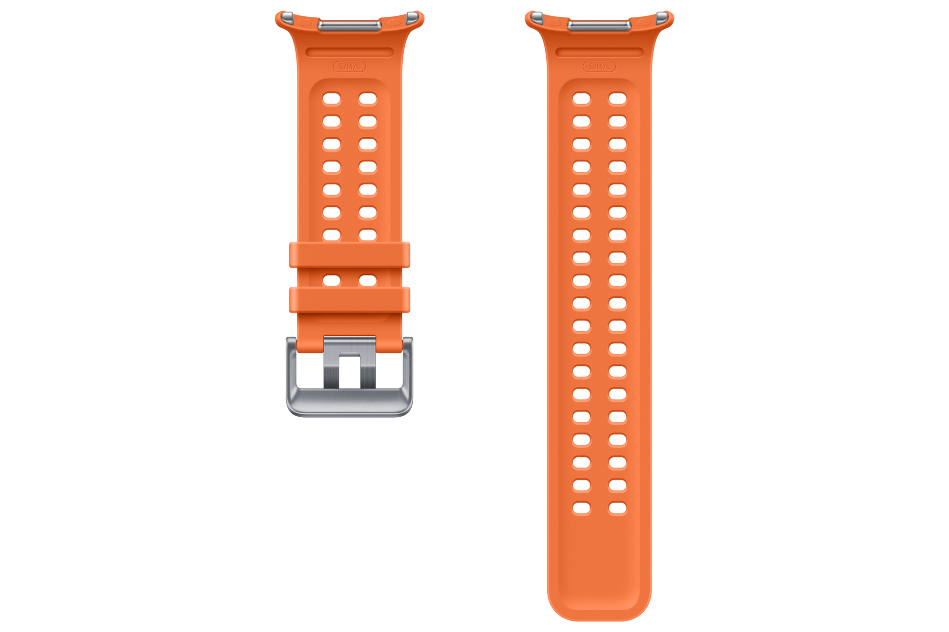 Marine Band (S/M/L) for Galaxy Watch Ultra2 Back Orange 