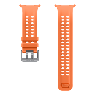 Marine Band (S/M/L) for Galaxy Watch Ultra2 Front Orange 