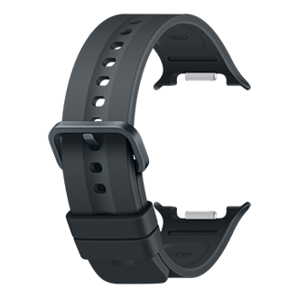 Sport Band (S/M) for Galaxy Watch9 (Watch8) Back-Perspective Black 