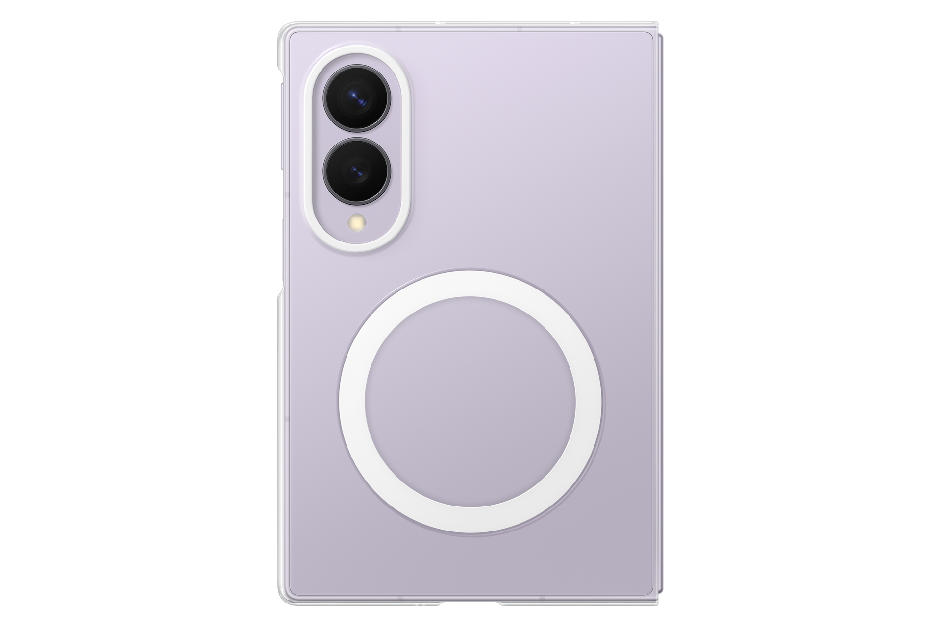 Galaxy Z Fold8 Clear Magnet Case Front3 Transparent 